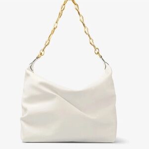 Like NEW Jimmy Choo MEDIUM soft hobo bag (cream)